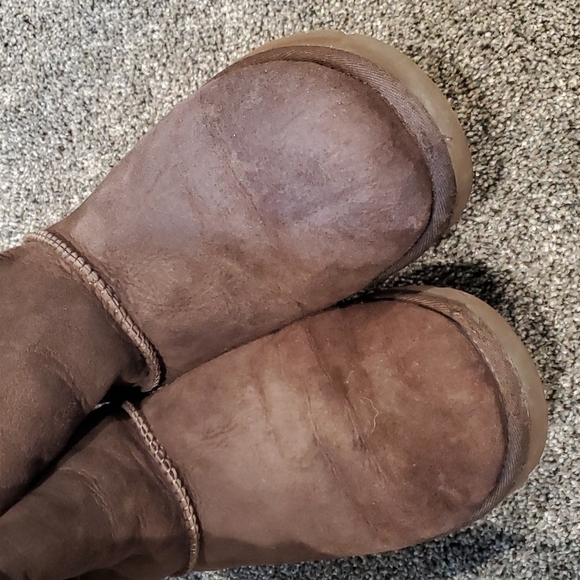 Ugg Australia tall  boots Bailey Button Triplet II chocolate sz 9 - Picture 7 of 16
